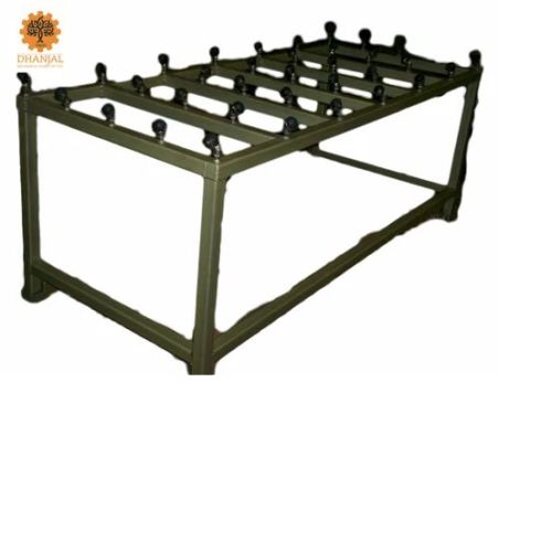 Glass Roller Table, Length : 7' X 3'inch