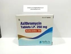 Azithromycin Tablets IP, For Hospital, Packaging Type : Box