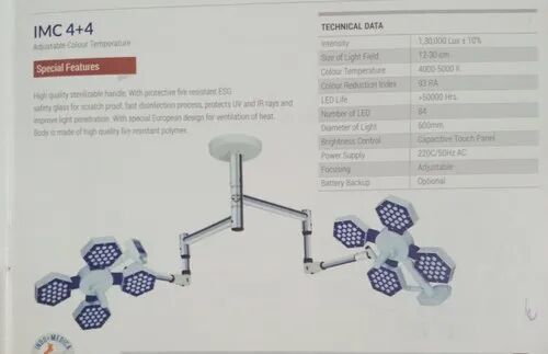 LED OT Lights, Power : 80 Watt