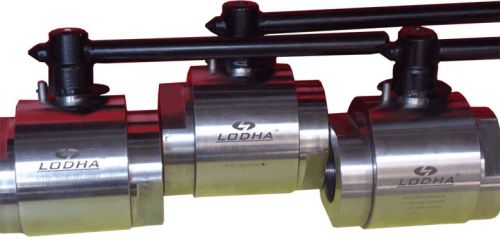 High Pressure Ball Valves.