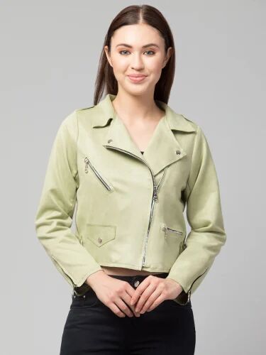 Ladies Winter Jacket, Color : Olive