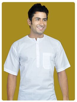 Plain Round Neck Kurta