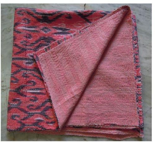 Jaipuronlineshop 100% Cotton Handmade Kantha Throw, Age Group : Adults