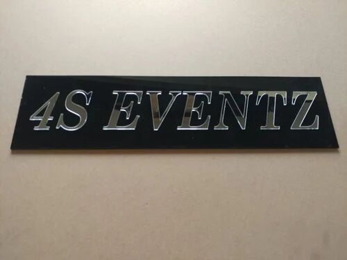 Acrylic Laser Cutting Signage, Shape : Rectangle