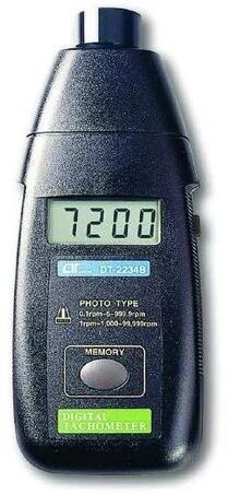 Photo Tachometer, For Laboratory, Size : 190 X 72 X 37 Mm