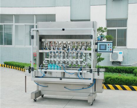 Automatic Liquid Filling Machine, Packaging Type : silver