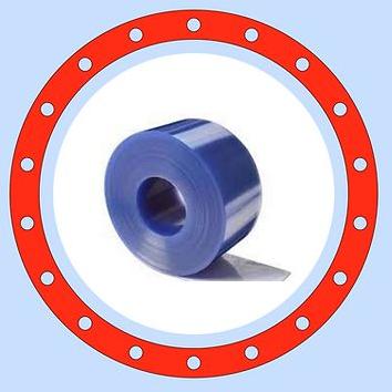 PVC Strip Curtain, For Industrial Commercial Use, Color : Blue