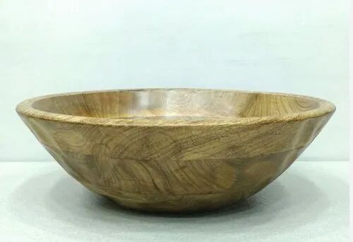 Wooden Wash Basin, Color : Brown