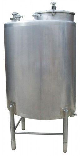 Stainless Steel Tank, Color : Silver