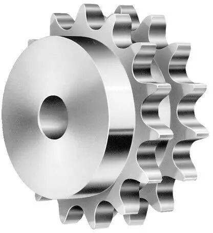 Mild Steel Duplex Sprocket, Color : Silver