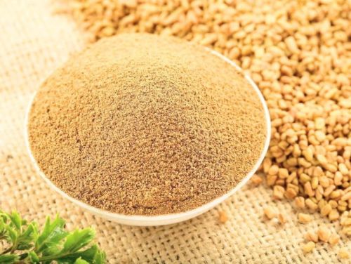 Light Brown Blended Fenugreek Seed Powder, For Cooking, Spices, Grade Standard : Food Grade