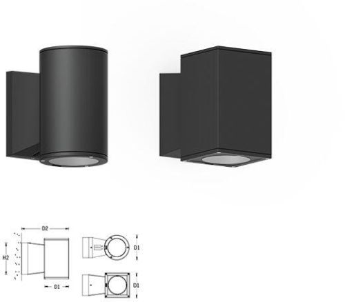 Jet RGBW Wall Luminaires