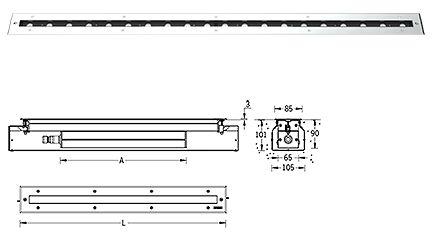 Lightalk RGBW Inground Uplight Luminaires