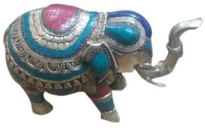 Brass Elephant Statue, For Interior Decor