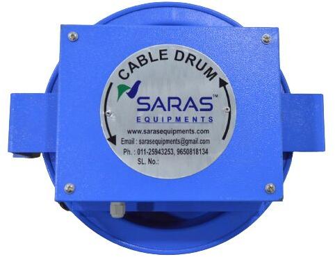Saras Equipments 10kg Metal Reeling Cable Drums, Size : 20-30inch