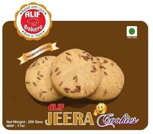 Jeera Cookies, Shape : ROUND