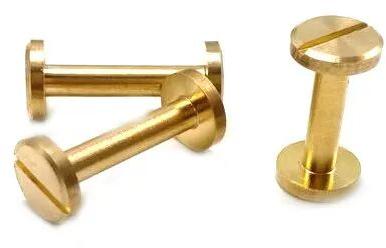 Brass File Screw, Size : 12MM X 25MM