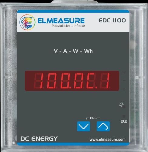 1 Channel DC Energy Meter, Dimension : 9.6X9.6X5.0