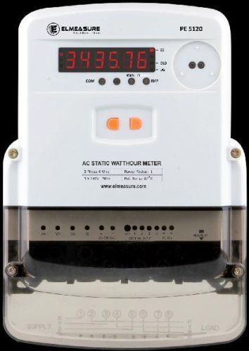 3 Phase Postpaid Energy Meter CT Operated With RS 485