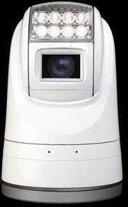 Portable White Ptz Camera