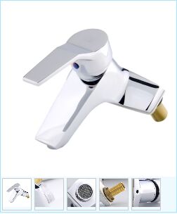 Brass Single Lever Basin Mixer