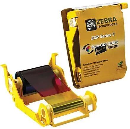 Yellow Zebra Printer Ribbon