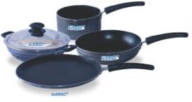 Aluminium Non Stick Gift Set, Color : Grey