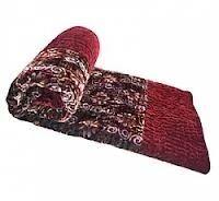 Printed Velvet Quilt, Color : Assorted