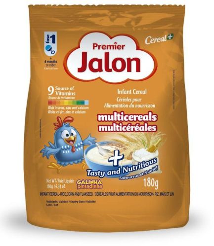 Infant Cereal Porridges, Brand Name : Premier Jalon for Baby Feeding