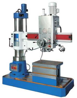 Radial Drill Machine, Base Plate Size : 1250 x 1020 mm