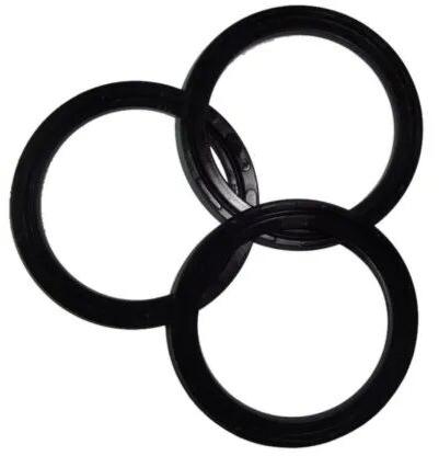 Round NBR Rubber Bucket Seal, Color : Black