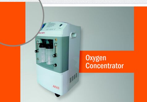 Akas Oxygen Concentrator, Model Number : Oxy-Dek 5DPN