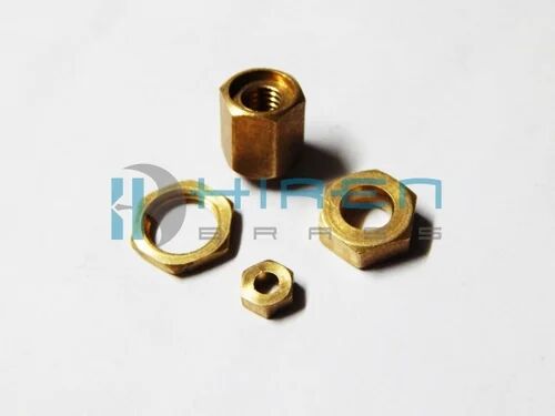 Brass Nut, Head Shape : Round Head