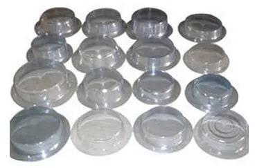 Transparent Rectangle PVC Plain Glossy Blister Tray, For Packaging