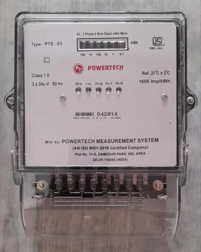 Powertech Three Phase Electric Energy Meter