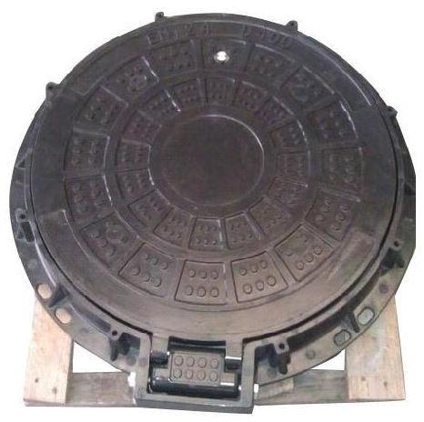 FRP Manhole Cover, Shape : Round