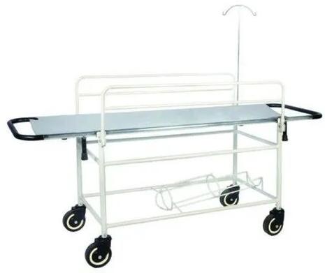 Steel Patient Stretcher Trolley, Capacity : 120 Kg