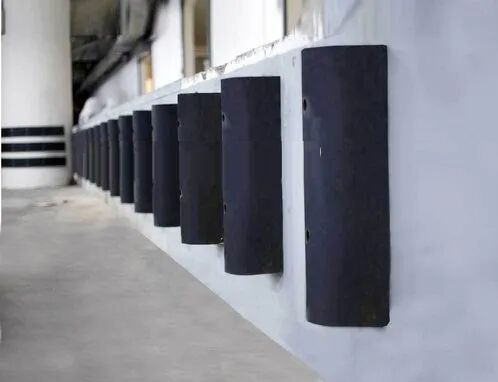 Rubber Wall Guard, Color : Black