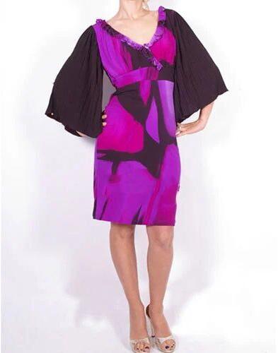 Ladies Digital Printed Short Dress, Size : Small, Medium, Large, XL