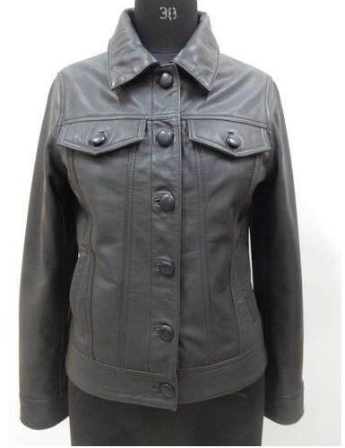 Ladies Leather Coat