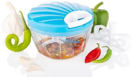 Blue Ambition Plastic 450 Ml Vegetable Chopper