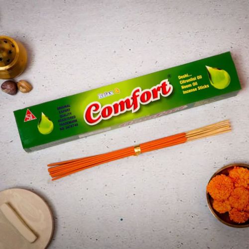 Relax & Comfort Incense Sticks, Packaging Type : Box