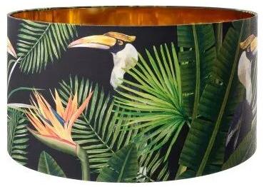 Printed Lamp Shade, Color : Black