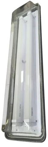 Tube Light Fitting, Body Material:Aluminium