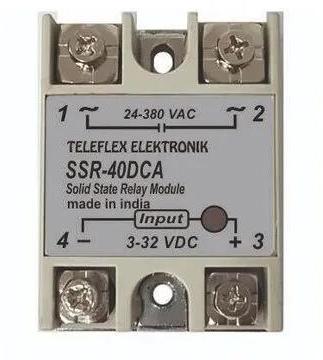 Mild Steel Teleflex Soild Stay Relay, Voltage : 3-32 V AC-DC