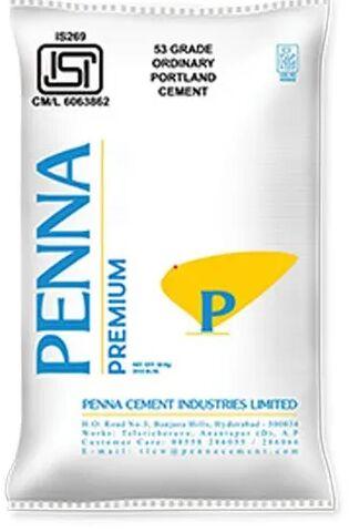 Penna Cement, Packaging Type : PP Sack Bag