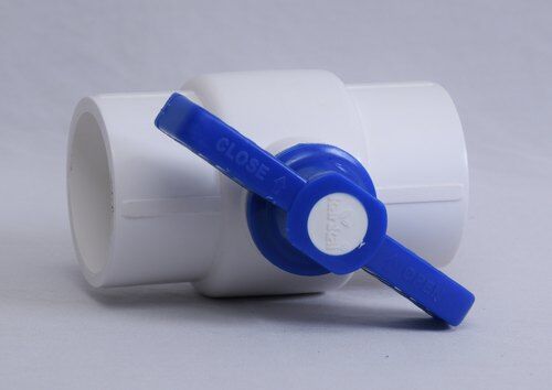 UPVC Ball Valve, Color : White