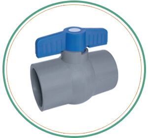 PP Solid Ball Valve