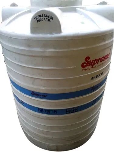 Cylindrical Plastic Supreme Water Tank