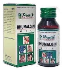 Rhumalgin Pain Relief Oil, Packaging Size : 60 Ml